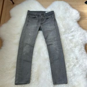 Rag and bone men’s gray jeans. Sz 29